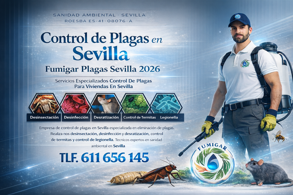 Plagas Frecuentes en Sevilla