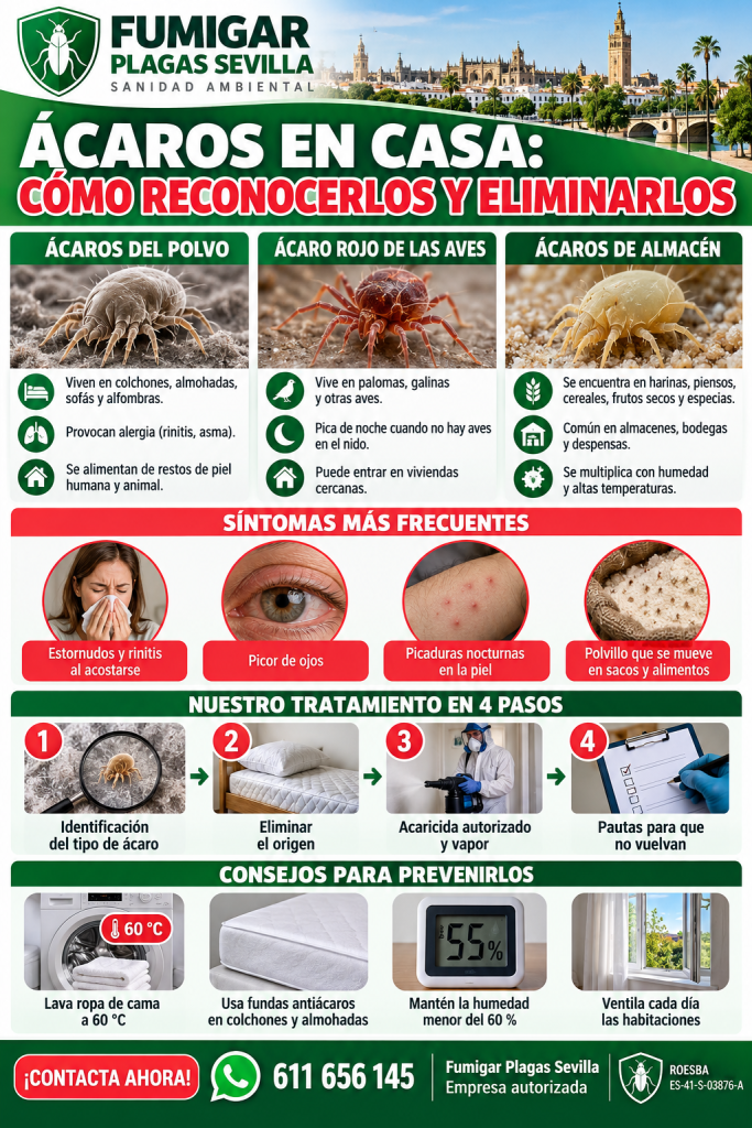ácaros en Benacazón: x